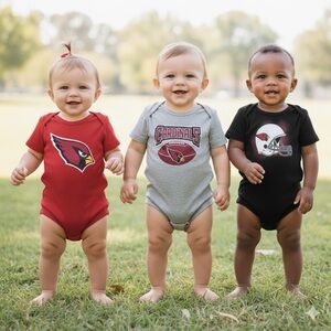 3 Piece Creeper Set - NFL - CARDINALS - Football - 18 months - NWT